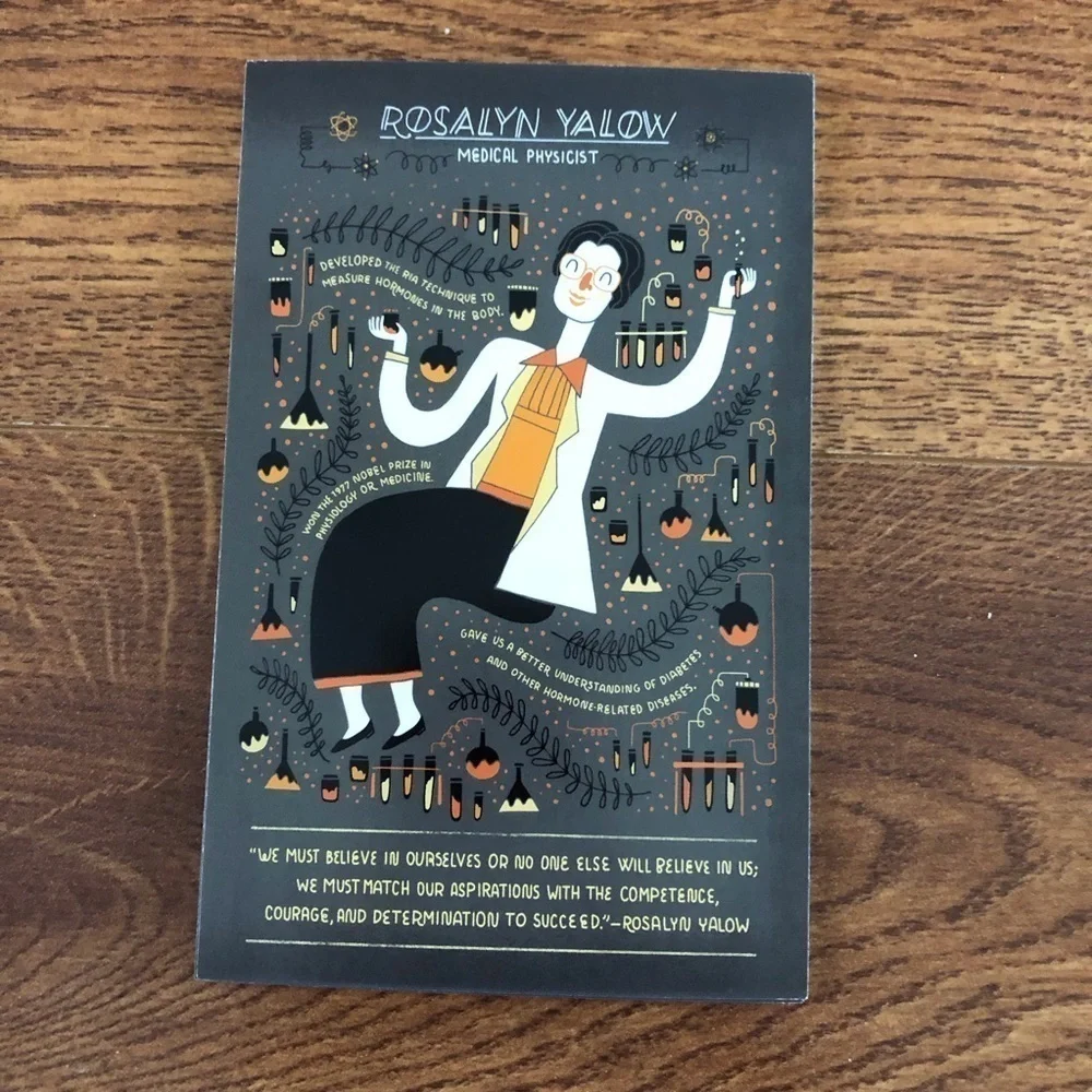 Women in Science by: Rachel Ignotofsky postcard set #7